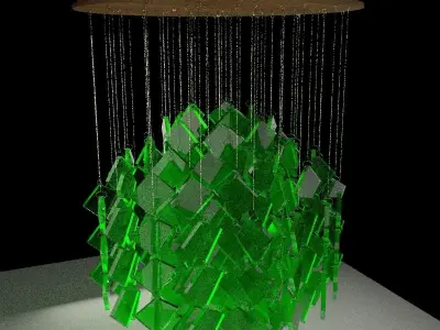 Chinese Lantern 3D model 24