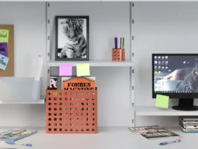 Office furniture 5 3D model