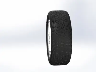 Wheel for scale model SVO 1984 3D print model