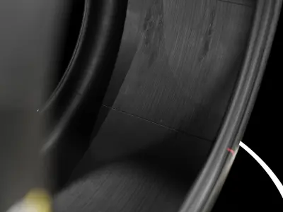 Michelin Pilot Sport GT Slick Real-World Details Low-poly 3D model