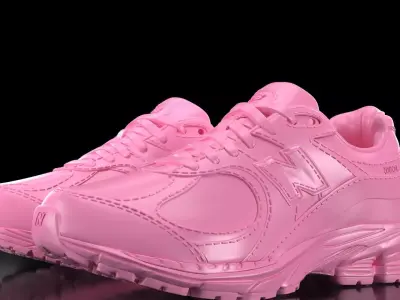 New Balance 2002R 3D print model