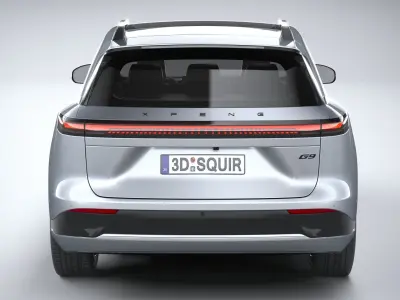 XPeng G9 2025 3D model
