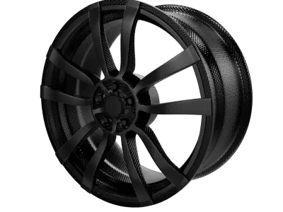 CARBON WHEEL 3D model by ds34377