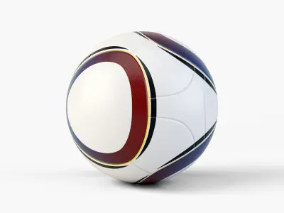 Modern Soccer Football Ball 3D model