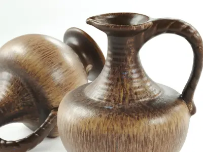 POLYPASTA - Jug - vintage - brown 3D model