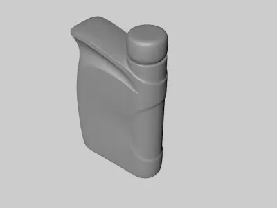 Motor Oil Bottle 3D model