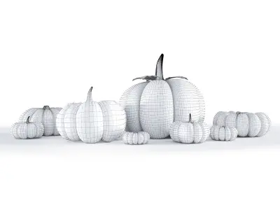 Pumpkins 3D model