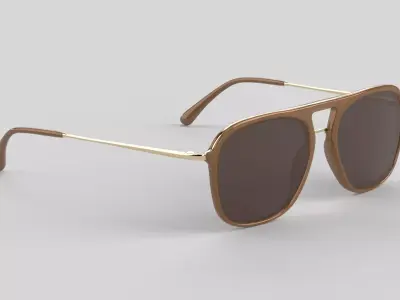 Zurich Eyewear Glasses Low-poly 3D model
