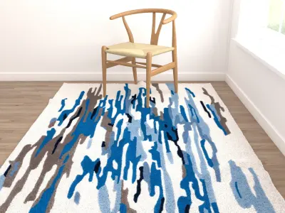 Rugs No 868 Low-poly 3D model