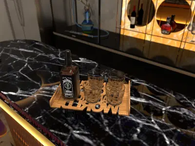 Bar Room 3D model