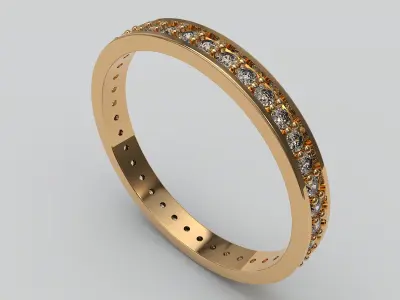Eternity Ring 3D print model