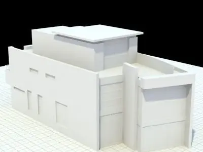 luxury house 2 3D model