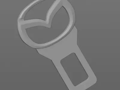 Seat belt plug Free 3D print model
