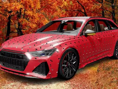 Audi RS 6 Low-poly 3D model purchase