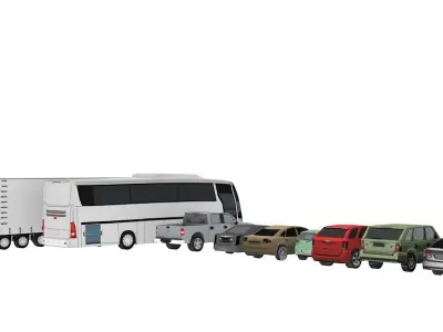 vehiculos de transito  3D model