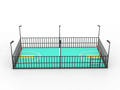 basketball court  3D model