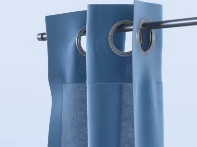 Curtain Detail - Showcase 3D model