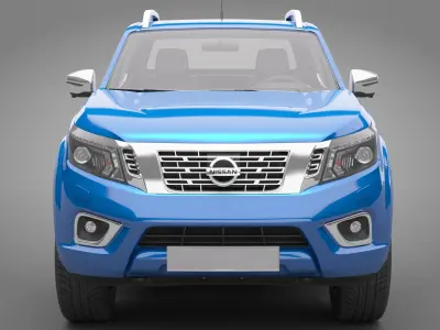 2020 Nissan Navara Double Cab 3D model