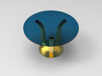 Dining Table Free 3D print model