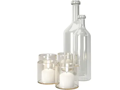 Accessories set 10 3D model