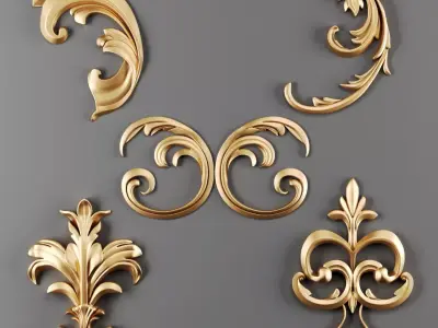 Trim Ornament 140 3D model