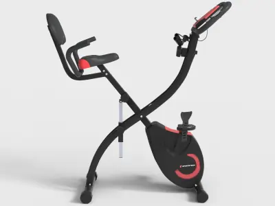 EXERCISE BIKE Low-poly 3D model