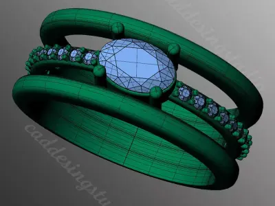 Ring od332  3D print model