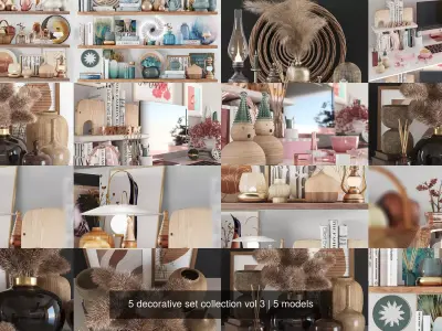 5 decorative set collection vol 3