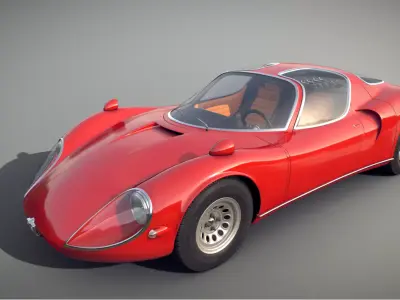 Alfa Romeo Stradale 1967 3D model