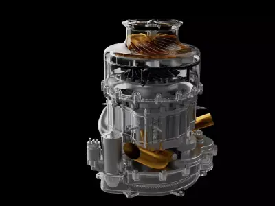 Two stroke rotary engine  3D print model