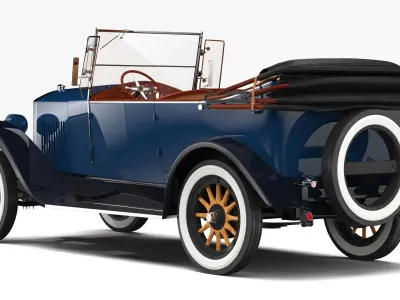 Volvo OV4 1927 - 1929 3D model