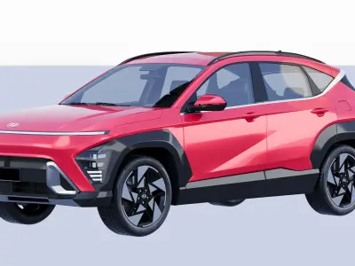 Hyundai Kona 2025 3D model