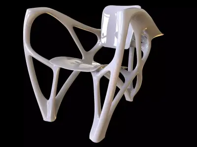 Bone Armchair 3D print model