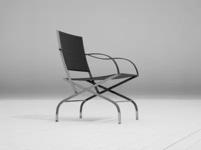 Flexform Carlotta Chair UE4 Low-poly 3D model