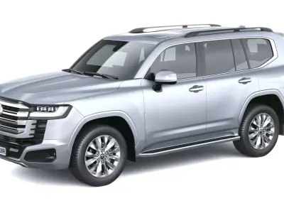 Toyota Land Cruiser 300 Hybrid 2026 3D model