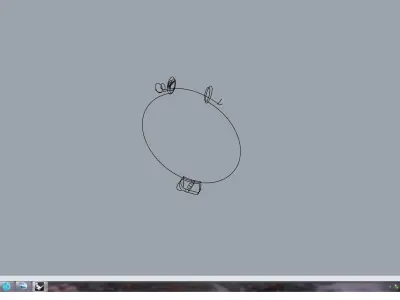 Round Hoop Earrings  3D print model