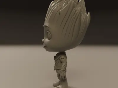 Baby Groot  3D print model