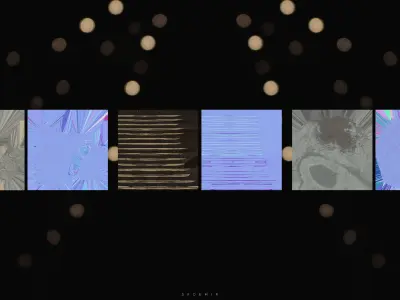 Padaung Woman Statue 3D model