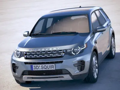 Land Rover Discovery Sport Base 2018 3D model