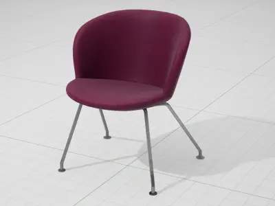 PlusHalle Capri Multi Chair UE4 Low-poly 3D model