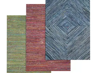 Rug Set 355 3D model
