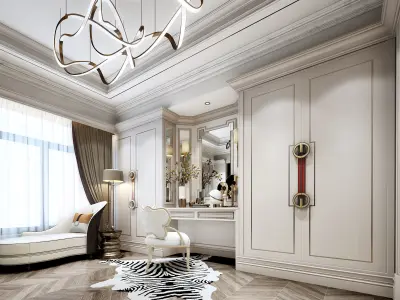 bedroom interior 3D model