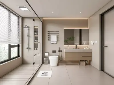 Bathroom 109 3D model