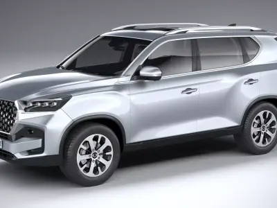 SsangYong Rexton 2021 3D model
