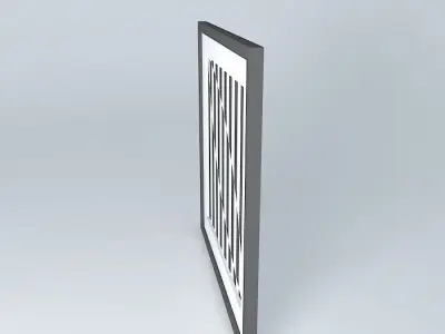 art arte painting quadro Free 3D model