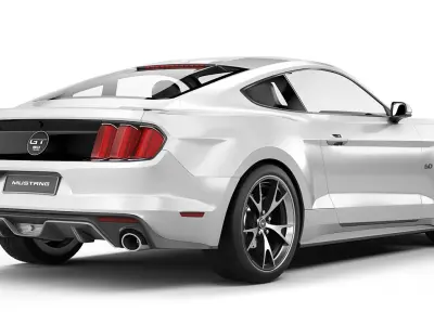 Mustang 50th Anniversary Edition 2015 3D model