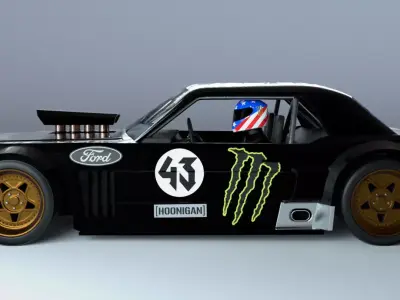 Hoonicorn v1  3D model