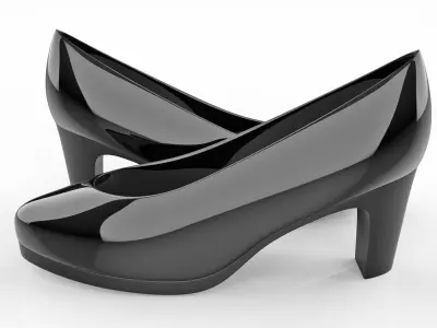 Generic Heels 3D model 3D model