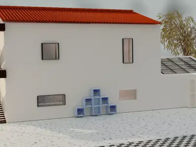Architecture Rendering Villa house 3D model