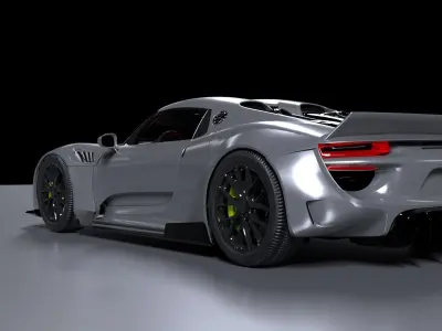 Porsche 918 3D model